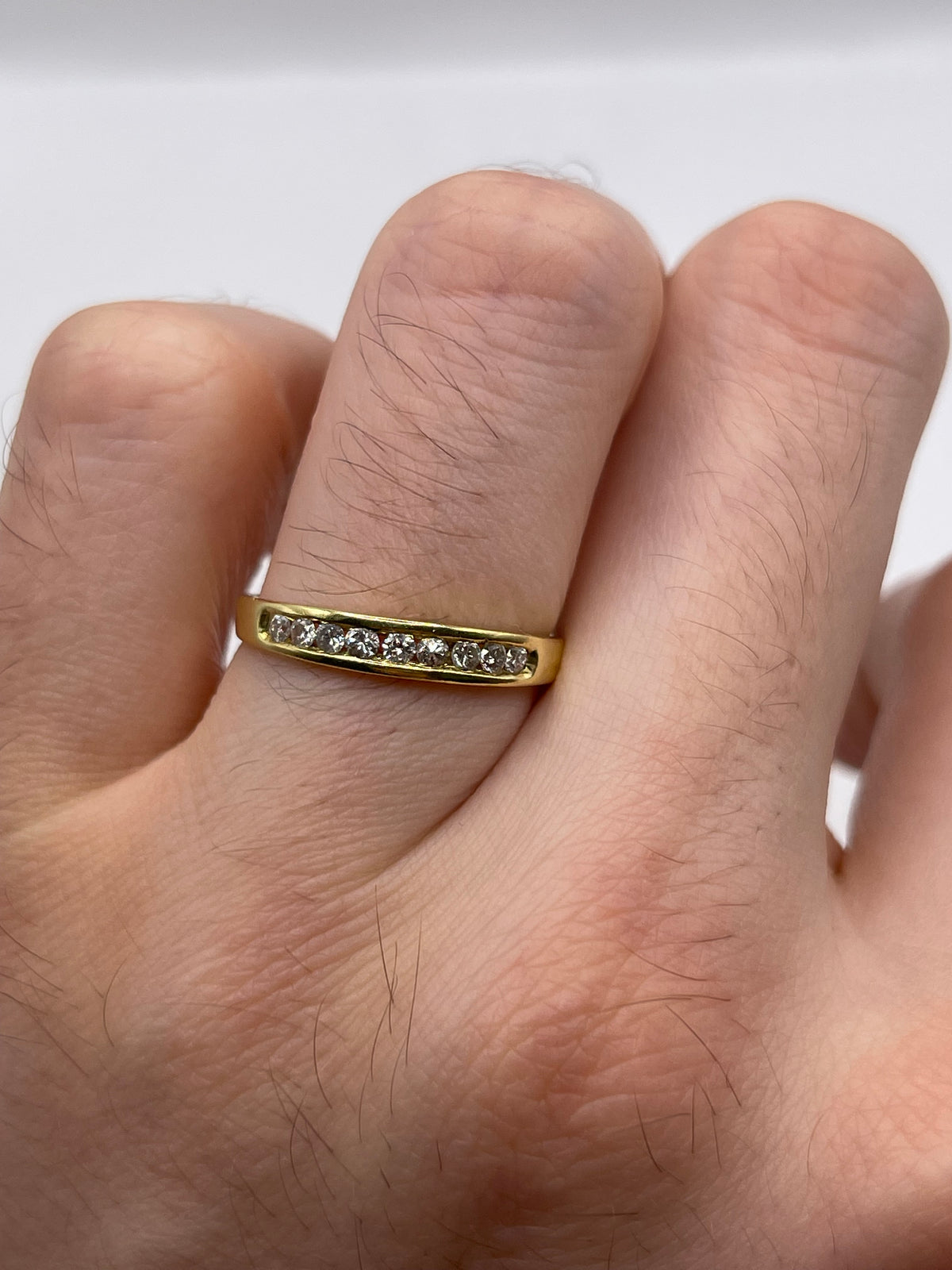 18ct gold diamond ring
