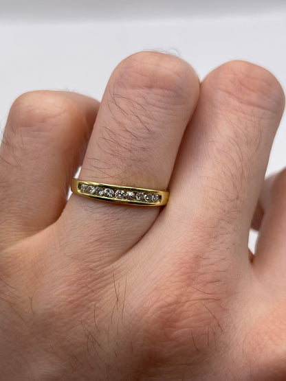 18ct gold diamond ring