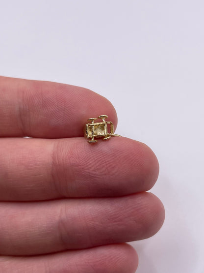 9ct gold pram charm