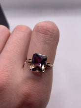 Load image into Gallery viewer, 9ct gold ametrine and diamond ring
