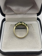 Load image into Gallery viewer, 9ct gold diopside ring
