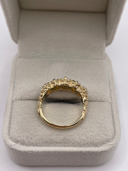9ct gold opal ring