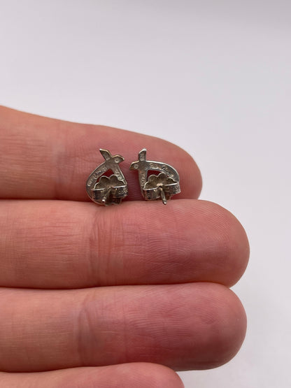 Tiffany and co silver Paloma Picasso earrings