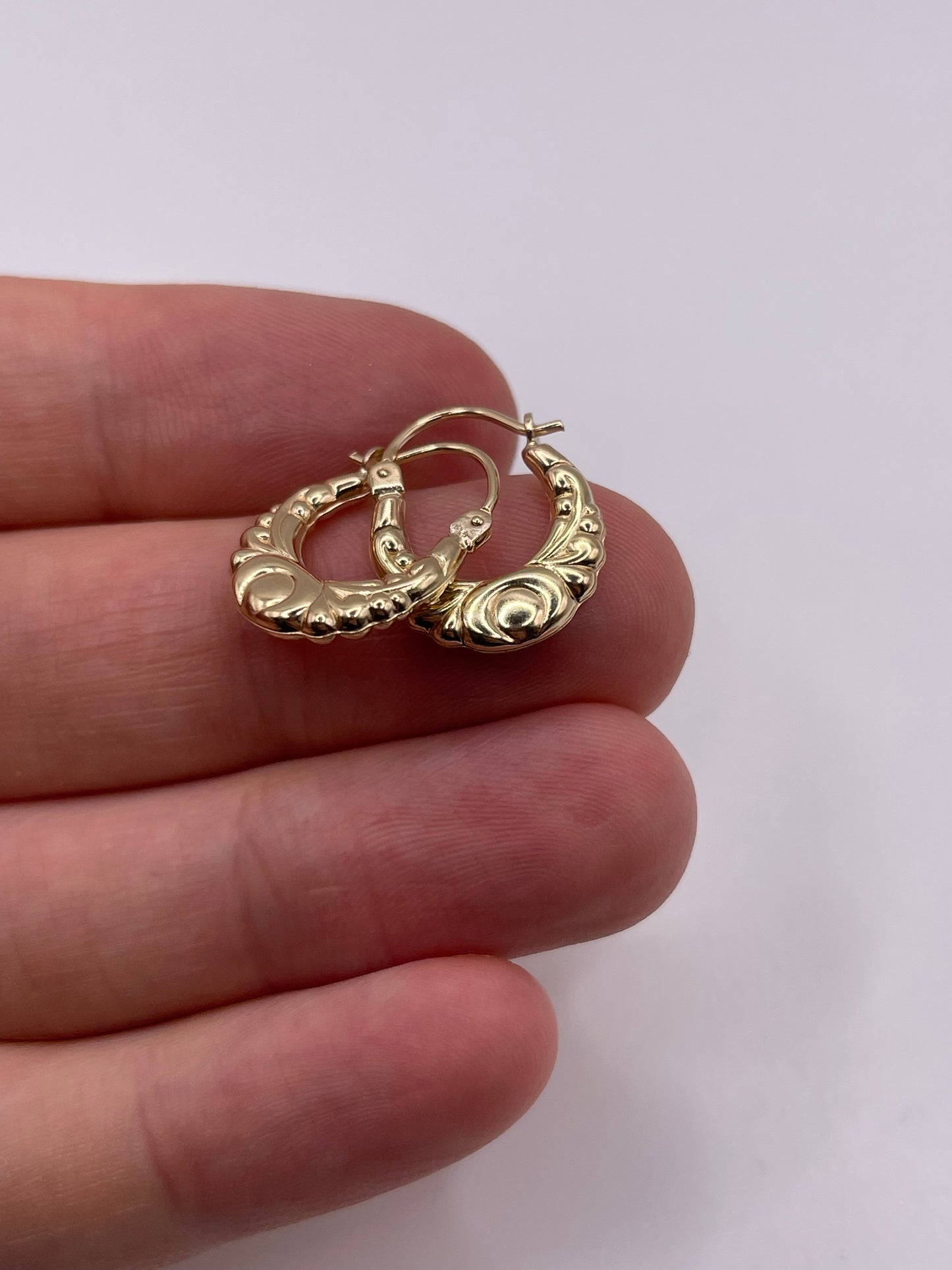 9ct gold earrings
