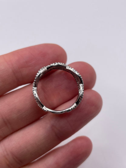 18ct white gold diamond eternity ring