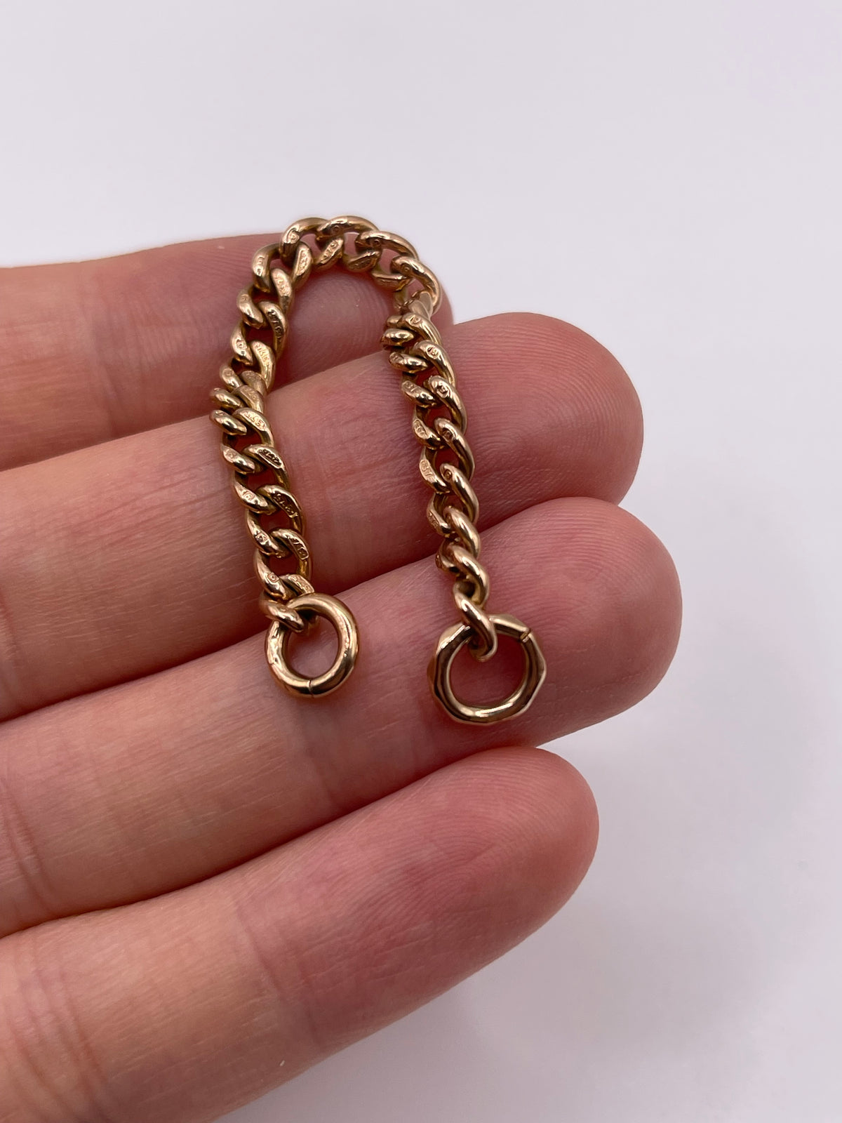 9ct rose gold extender