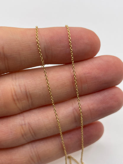 9ct gold chain 261