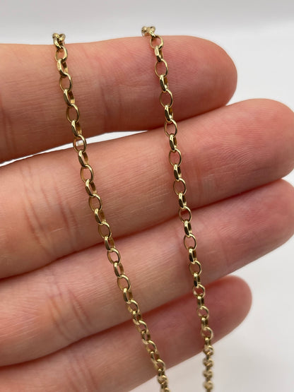 9ct gold chain 287