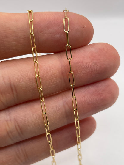 9ct gold chain 345