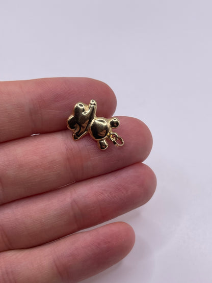 9ct gold bear charm