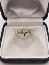 Load image into Gallery viewer, 9ct gold diamond ring
