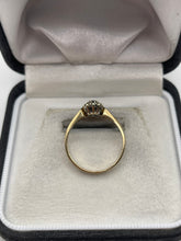 Load image into Gallery viewer, 9ct gold sapphire and diamond ring
