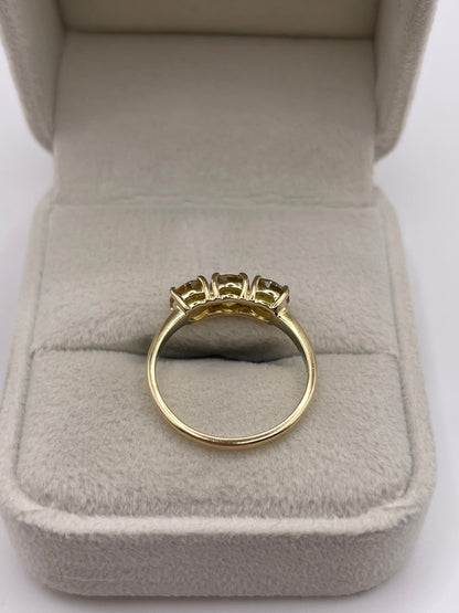 9ct gold sphene ring