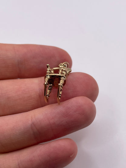 9ct gold rocking chair charm