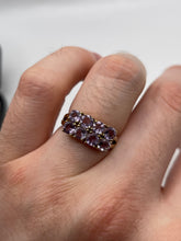 Load image into Gallery viewer, 9ct gold amethyst ring
