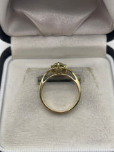 Load image into Gallery viewer, 9ct gold quartz and diamond ring
