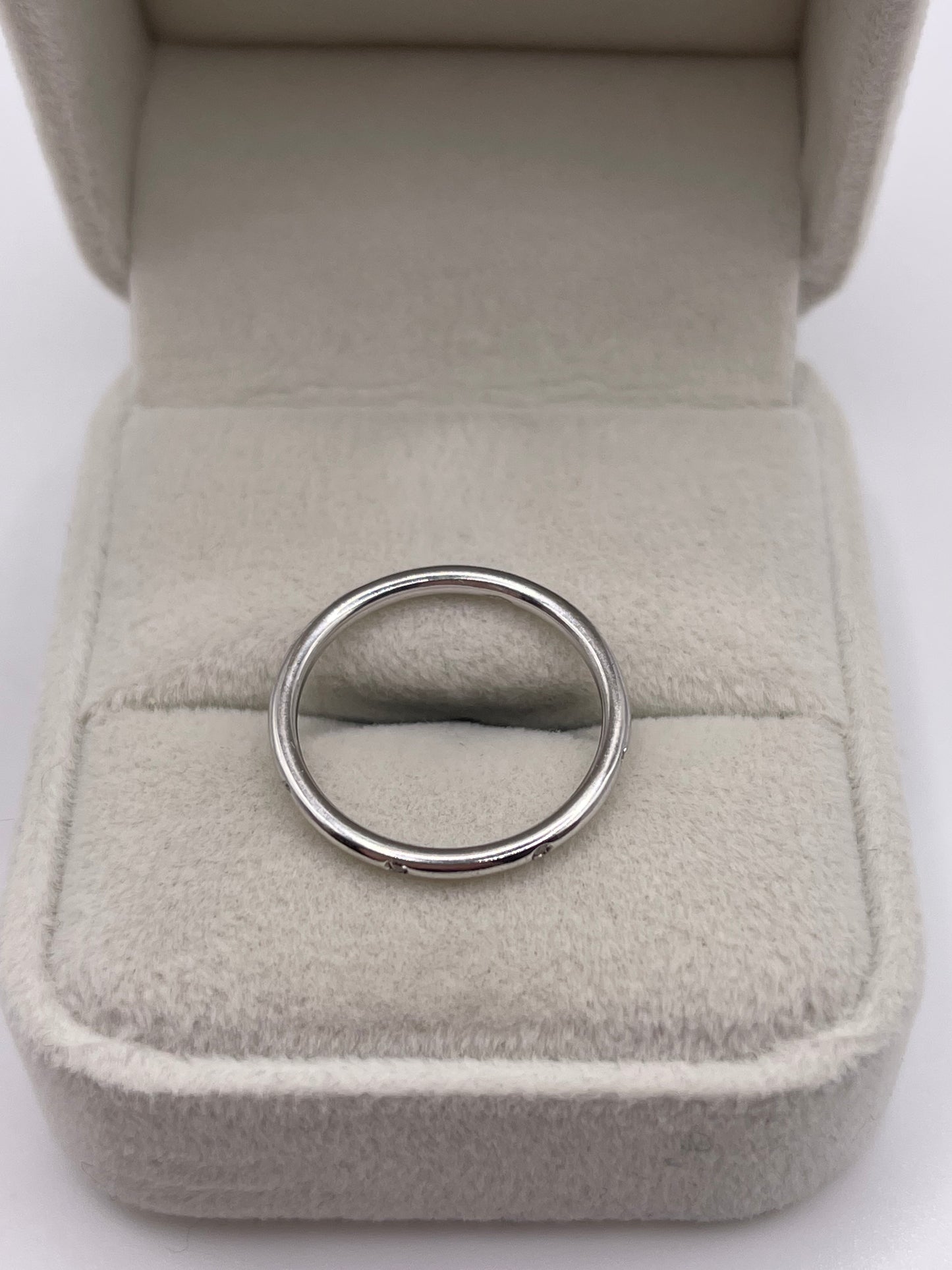 18ct white gold diamond eternity ring