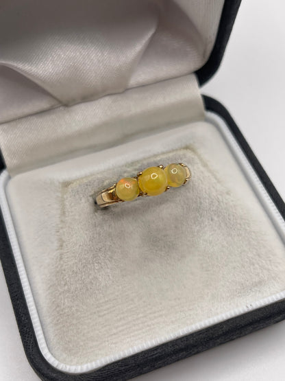 9ct gold opal ring