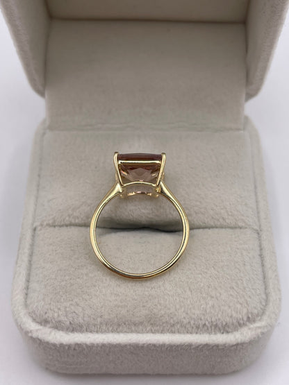 9ct gold ametrine ring