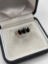 Load image into Gallery viewer, 9ct gold sapphire ring
