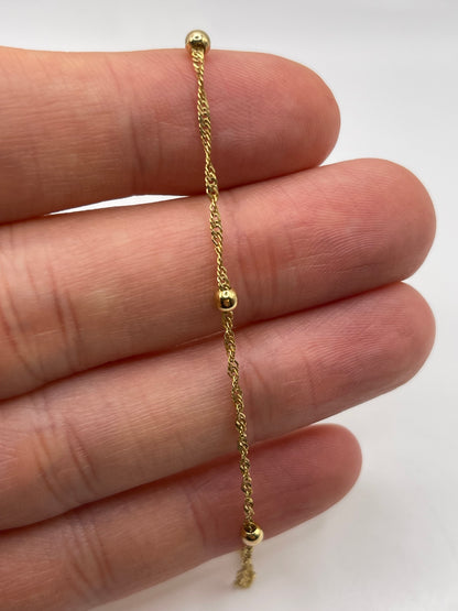 9ct gold bracelet
