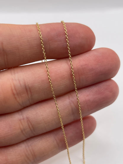 9ct gold chain N