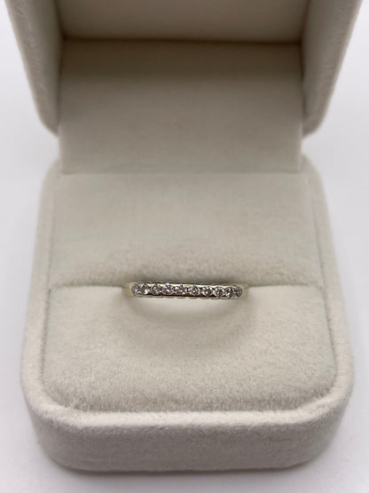 18ct white gold diamond ring