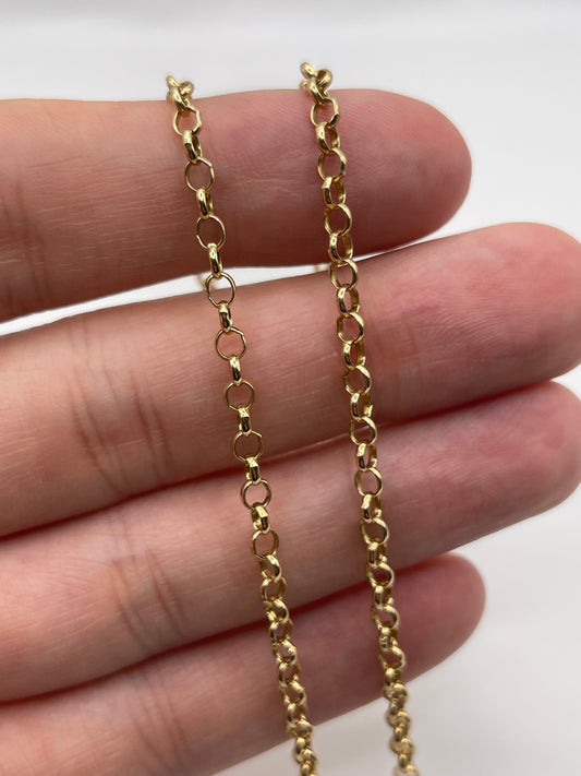 9ct gold chain 438