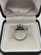 Load image into Gallery viewer, 9ct gold sapphire and diamond ring
