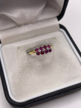 Load image into Gallery viewer, 18ct gold ruby and diamond ring
