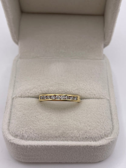 18ct gold diamond ring