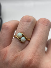 Load image into Gallery viewer, 18ct gold opal ring
