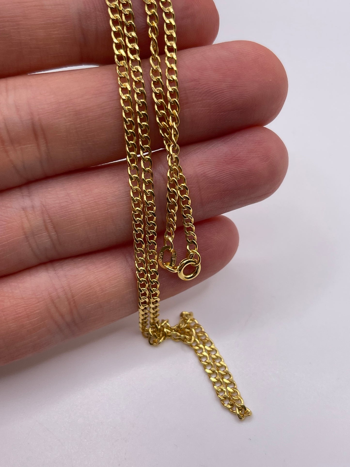 9ct gold chain 490