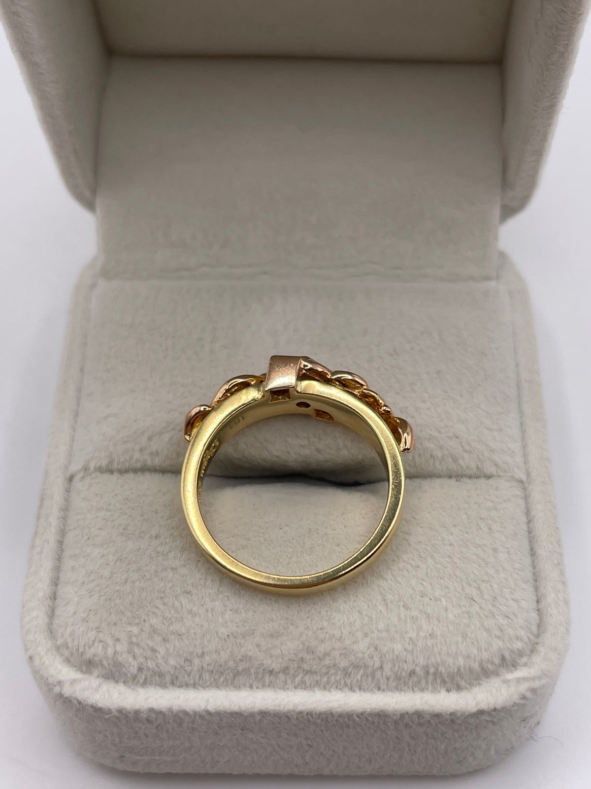 Clogau 18ct gold diamond ring