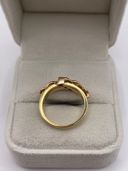 Clogau 18ct gold diamond ring