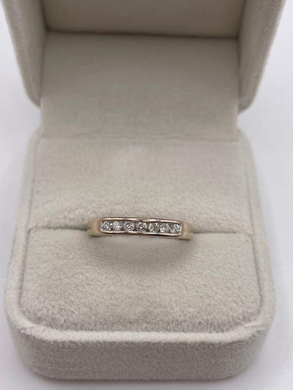 18ct white gold diamond ring