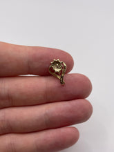 Load image into Gallery viewer, 9ct gold diamond cluster pendant
