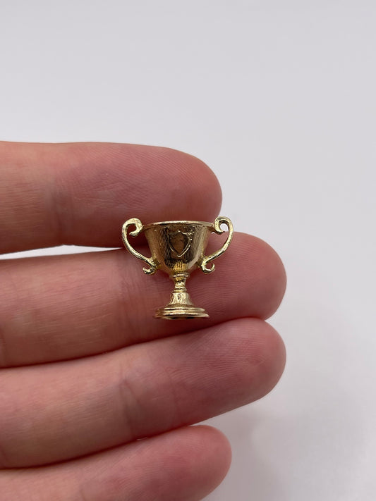 9ct gold trophy charm