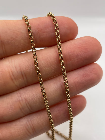 9ct gold chain 469