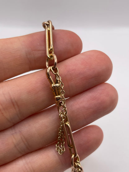 9ct rose gold bracelet