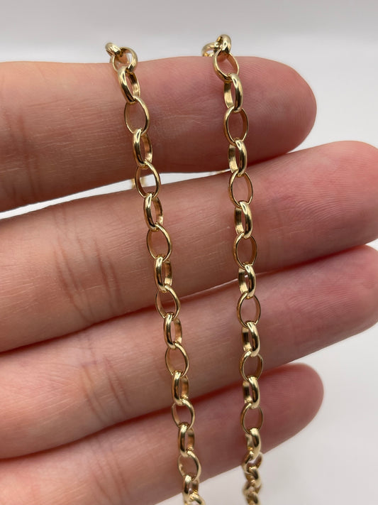 9ct gold chain 424