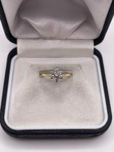 Load image into Gallery viewer, 18ct gold diamond cluster ring
