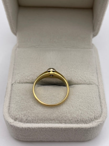 18ct gold diamond ring
