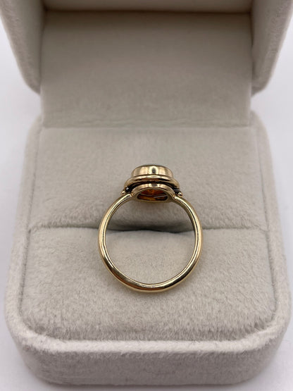 9ct gold opal ring