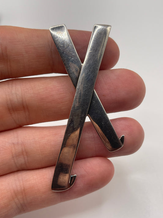 Tiffany and co silver brooch / pendant