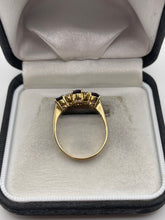 Load image into Gallery viewer, 14ct gold amethyst and diamond ring
