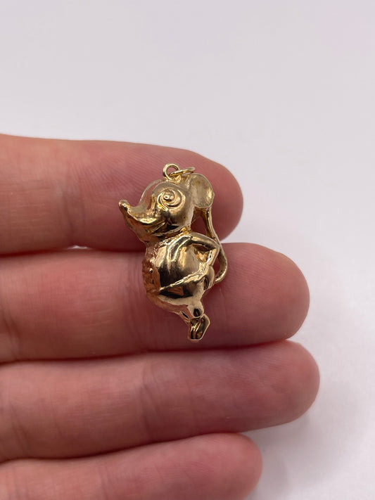 9ct gold cartoon character charm