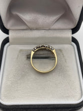 Load image into Gallery viewer, 9ct gold topaz and diamond ring
