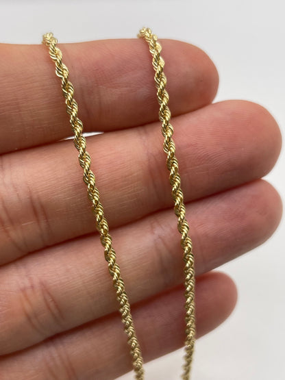 9ct gold chain 289