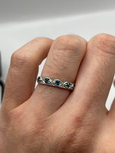 Load image into Gallery viewer, 9ct gold topaz and diamond ring
